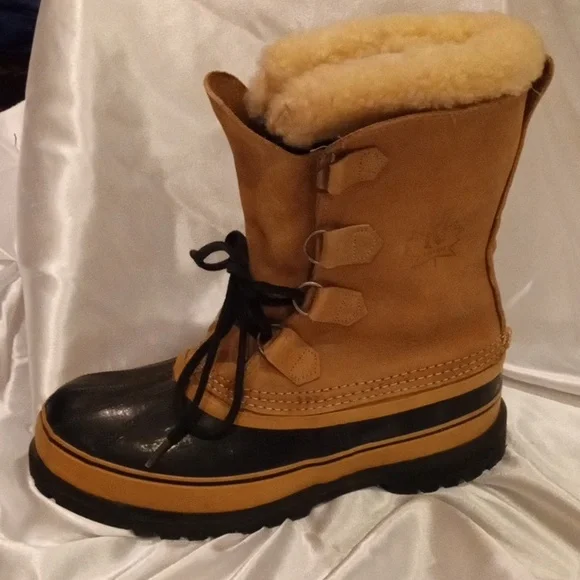 Vintage Sorel Men's Caribou made in Canada Kaufman Waterproof Winter Boots - Picture 11 of 15